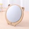 Oso de Madera Espejo de Madera Espejo de Belleza Escritorio Dibujo Animado Espejo de Maquillaje Escritorio Dormitorio Comercial Espejo de Princesa Espejo Lindo