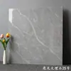 Azulejos de porcelana 600x600 de Foshan, Guangdong, para sala de estar e quarto, efeito mármore brilhante, azulejos de piso cinza brilhante