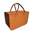 Bolso de mano de fieltro grueso, bolso de compras, bolso de regalo, bolso informal de moda simple, bolso de almacenamiento de gran capacidad para mujer