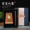 Porta Plumas Creativo de Madera Maciza Adornos de Escritorio Personalizados Nogal Negro Regalos para Eventos Souvenirs Culturales y Creativos Ogo Personalizado
