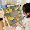 Jardín de Infantes Clase Media Área de Tejido Material Área de la Esquina Grande Actividad Bordado de Cáñamo Montessori Espina Juguete Didáctico Hecho por Uno Mismo Tour