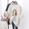 Camiseta de Manga Corta de Verano para Lactancia Manga Corta Fina Ropa de Verano para Lactancia Top de Lactancia para Mujer Lado Abierto Sin Cremallera