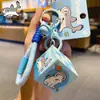 Llavero con forma de cubo de Rubik de Chai Dog, auténtico, de tercer orden, mini rompecabezas de descompresión, llavero para coche, anillo, colgante para mochila escolar, regalo