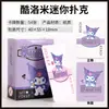 Hello Kitty Sanrio Kuromi Melody Tarjetas de Juego de Póker de Arte Infantil Juego de Mesa de Aspecto Elevado Póker