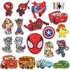 Parches de Personajes de Anime de Dibujos Animados, Parches Bordados por Computadora, Parches de Perro Pequeño para Coche, Parches Bordados para Decoración de Ropa Infantil