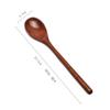 Cuchara de madera para el hogar, cuchara para polvo de caracol, cuchara para sopa comercial, logotipo imprimible, cuchara de madera pequeña coreana, venta al por mayor