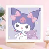 Nuevo painting de diamantes 5D DIY hecho a mano rompecabezas Kuromi pintura de pegatinas de diamantes juguete decorativo creativo al por mayor para vendedores ambulantes
