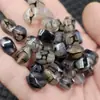 Agata Flor Negra Jade Lutong Contas Espalhadas Calcedônia Pulseira de Contas Torcidas Acessórios para Colar Contas Feitas à Mão