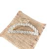 ¡Super hada! Pinza de lujo con perlas y diamantes de imitación para el flequillo, estilo coreano, para el pelo, con diamantes, accesorios para el cabello para mujeres adultas.