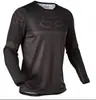 Camiseta de Manga Larga Transpirable de Secado Rápido para Montaña y Motocicleta, Top de Venta Caliente, Nueva Ropa Fox para Off-Road y Descenso