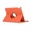 Adecuado para funda plana de cuero para Apple ipad de 10.2 pulgadas, funda protectora de 9.7 pulgadas, funda de cuero giratoria con patrón de lichi para pro de 11 pulgadas