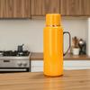 Nueva Familia de Modelos Tetera Acero Inoxidable 316 Pantalla Mecánica de Temperatura Hervidor Aislado Gran Capacidad Separación Té-Agua Olla para Infusionar Té Hecho a Medida