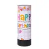 Cañón de Confeti de Cumpleaños, Cañón Pequeño de Confeti Enrollado a Mano, Cañón de Mano para Celebraciones Infantiles y Accesorios para el Ambiente de Fiesta