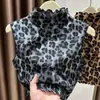 Chaleco de Verano para Niñas, Marca Trendy Elegante Infantil, Estilo Coreano, Cuello Semi Alto, Borde con Volantes, Estampado de Leopardo, Corte Ajustado, Street Dance