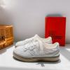 Zapatos blancos estilo coreano Beier para mujer, verano 2024, nuevos zapatos casuales con cordones, cómodos, estilo universitario, de lona para mujer
