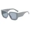Nuevas Gafas de Sol de Moda Europea y Americana Estilo Polygonal Marco Grande Gafas de Sol Retro Bisagra de Metal Montura Cuadrada 1
