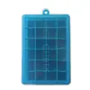 Molde de silicona para cubitos de hielo cuadrados de 24 pulgadas con tapa para máquina de hielo doméstica, molde para cubitos de hielo de silicona, personalización