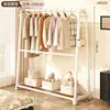 Perchero independiente para dormitorio, móvil, estante de almacenamiento interior multifuncional para ropa, sombreros y accesorios