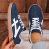 Comercio Exterior Transfronterizo Otoño 2026 Tenis Blancos Talla Grande para Mujer, Deportivos Planos de Moda Casual Versátil para Correr