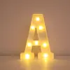 Luzes de LED quentes da moda 26 letras do alfabeto luzes de símbolo luzes digitais luzes de aniversário confissão proposta fabricantes
