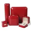 Caja Joyero Octagonal de Piel Sintética de Alta Gama, Caja de Regalo para Colgante y Collar, Caja de Juego de Almacenamiento para Joyas de Perlas