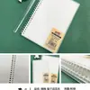 Nuevo cuaderno de 26 agujeros 20 agujeros varilla de bombeo de PP libro de cambio de página de hojas sueltas rejilla desmontable nota para bolígrafo A5B5 libro de hojas sueltas