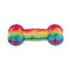 GiGwi Gui para brinquedo de cachorro osso vocal molar resistente a mordidas pelúcia cabelo dourado corgi doce brinquedo de estimação