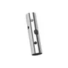 Flauta de boca de acero inoxidable para principiantes, Instrumento básico para principiantes, Flauta traversa engrosada, Tocando la flauta, Flauta de metal a prueba de humedad y grietas