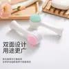 Escova de Limpeza Facial de Silicone, Escova de Massagem Facial, Escova de Massagem Facial com Cerdas Macias Tridimensionais, Venda Direta da Fábrica, Escova de Limpeza Dupla Face