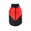 Roupas de Pet Transfronteiriças Inverno Refletivas à Prova de Vento Roupas de Algodão para Pet Cachorro Grande Roupas de Corrida Roupas de Algodão Espessas para Cachorro Venda por Atacado