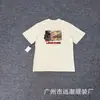 Comercio Exterior Transfronterizo Marca de Moda Nueva Camiseta Casual Holgada de Manga Corta con Estampado de Letras para Hombre y Mujer Parte Superior de Manga Media de Marca de Moda