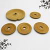 Tapa redonda para taza de té decoración de madera frasco sellado tapa de madera botella de aromaterapia tapa de madera tapa de madera maciza