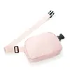 Transfronterizo Transfronterizo lulu mismo estilo bolsa de cintura para exteriores nylon impermeable bolsa de pecho bandolera deportiva multifuncional para hombres y mujeres bolsa de cintura