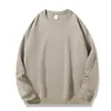 Novedad Otoño e Invierno 2025 Popular Chaqueta Holgada para Hombre Peso Pesado 16 Colores Sudaderas Gruesas con Forro Polar Cuello Redondo para Parejas