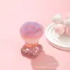 Pincel Grande para Pó de Unha em Formato de Rosa com Cravejamento de Diamantes, Novo Pincel de Unha em Formato de Rosa, Pincel Único de Maquiagem para Pó de Unha