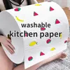 Trapo perezoso para uso doméstico, desechable, doble propósito para limpieza húmeda y seca, paño para lavar platos, artículos de limpieza para el hogar, toalla de papel de cocina, estropajo extra grueso