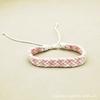 Pulsera Tejida Estilo Nuevo Estilo Japonés y Coreano Pulsera para Pareja de Campus Estilo Étnico Retro Mano Tejida a Mano para Pareja
