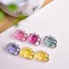 Rongjing Joias Fluorita Natural Pingente de Abelha Colar Pulseira Fofo Simples Enfeites Pendurados diy Pequenos Acessórios
