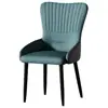 Fabricante de Cadeiras de Café Estilo Italiano Atacado Cadeiras Duráveis para Hotel com Encosto Cadeiras de Jantar de Luxo Leve Uso Doméstico Cadeiras de Penteadeira com Assento Estofado Macio