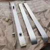 Acero inoxidable elevador acero plano reposabrazos coche se puede usar interior y exterior trefilado 304 plata oro rosa hospital reposabrazos alargado