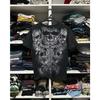 Camiseta de Tide Street transfronteriza Camiseta estampada de Corteiz Skull Island Camiseta blanca Camiseta de origen transfronterizo europeo y americano