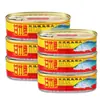 Alimento enlatado de pescado Dace Marca Ganzhu con Frijoles Negros Fermentados 227g*3 latas, Pescado Dace con Verduras de Ciruela Fermentadas, Alimento enlatado de pescado recién exprimido listo para comer, Adecuado para servir con arroz