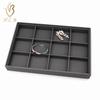 Bandeja para joyas, expositor de joyas, pendientes, collares, almacenamiento de joyas, venta al por mayor, placa de exhibición para múltiples anillos