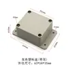 Caja de Plástico Gris Carcasa de Cableado Ensamblaje DIY Ciencia y Tecnología Modelo de Producción Pequeña Estructura Accesorios para Coche de Juguete
