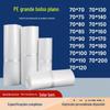 Saco plástico grande de bolso plano de alta pressão PE largura 70cm saco de embalagem roupa brinquedo à prova de poeira à prova de umidade água filme agrícola