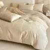 Juego de ropa de cama de cuatro piezas jacquard de algodón puro Clase A sábana 100% algodón puro funda de edredón juego de tres piezas ropa de cama ropa de cama estilo falda de cama