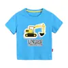 Camiseta de Manga Corta con Estampado Nuevo para Niños Algodón Cuello Redondo Manga Media Camiseta de Manga Media Spot Hair Ropa de Verano para Bebé Ropa Infantil 1