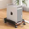 Suporte para Gabinete de Computador com Rodinhas, Base Telescópica para Gabinete de Mesa, Suporte de Posicionamento Inferior Universal para Uso Doméstico e de Escritório
