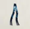 Bufanda con Borla Redonda 130*5 cm, Bufanda de Sarga de Seda Artificial, Cinta para el Cuello de Moda y Versátil, Lazo para Bolso