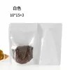 Bolsas de embalaje autosellables autoportantes gruesas de alta transparencia para alimentos directamente de fábrica, bolsas para alimentos para frutas secas, granos, té perfumado, venta al por mayor